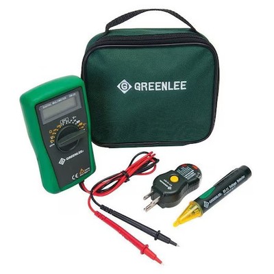 Greenlee Tk-30Agfi Clampkit, Voltdetect/Recepttest/Multimter