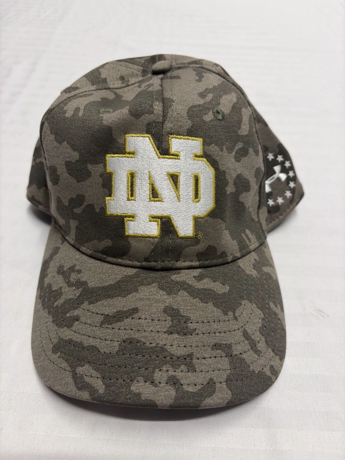 Under Armour Camo Notre Dame Fighting Irish Adult Adjustable Hat Cap