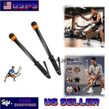 2pcs Cordless Battle Rope Multifunctional Power Training System Arm Strength USA