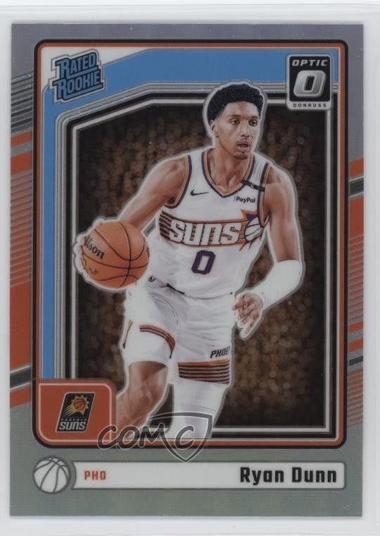 2024-25 Panini Donruss Optic Rated Rookie Holo Prizm Ryan Dunn #279 15ts