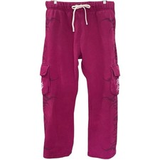 Men s Civil Regime Magenta Sweatpants in size L