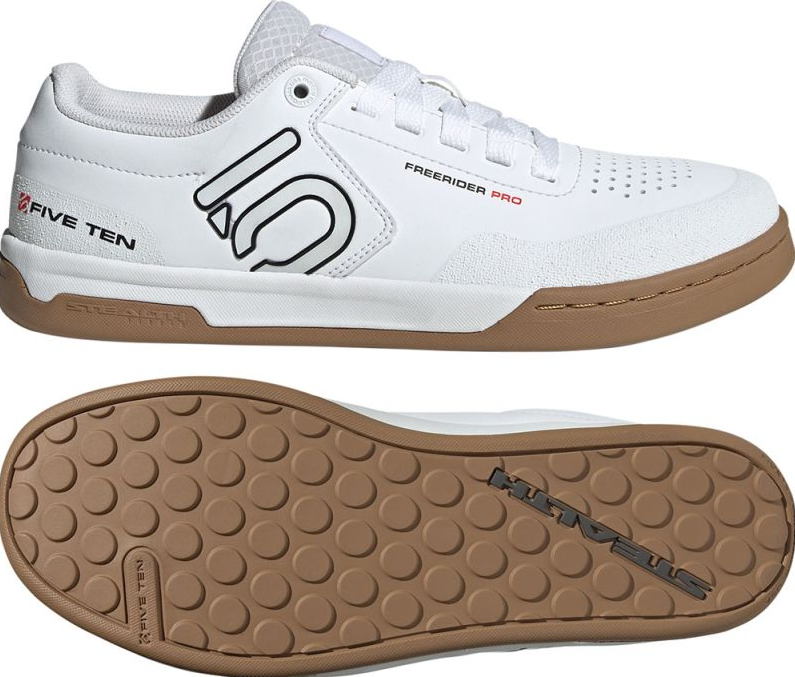 ADIDAS Five Ten Freerider Pro Scarpe da MTB Taglia 42 Cloud White/Core Black/Red