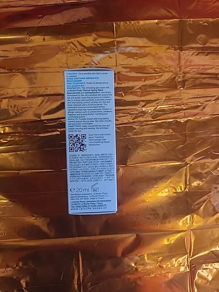 LA ROCHE-POSAY TOLERIANE OJOS DERMALLERCO .66OZ Foto 2 de 3