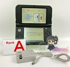 Nintendo new 3DS LL XL Lime Black Console A Rank & AC Adapter 1Day Ship 1204