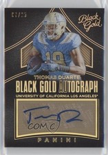 2016 Panini Black Gold Collegiate Auto Gold 7/25 Thomas Duarte #46 Auto 3c7