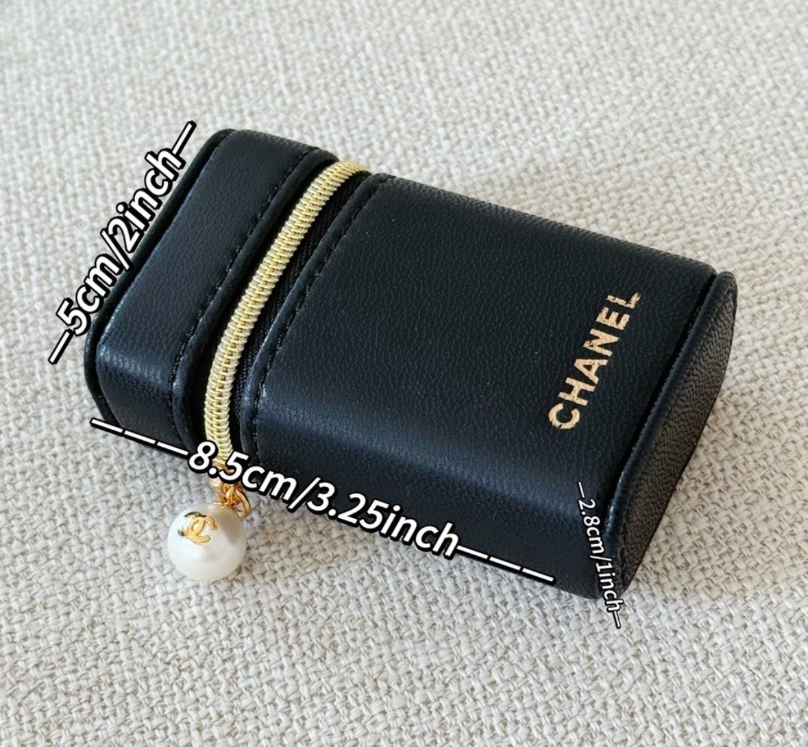CHANEL Rouge Allure Velvet Lipstick Pouch Case With Mirror ONLY