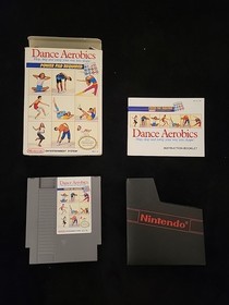 Dance Aerobics (NIntendo, NES, 1989) Authentic & Complete Working