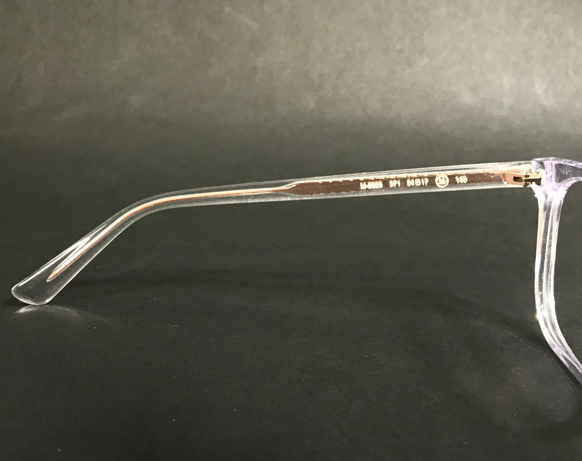 Marchon Nyc Novella 971 Crystal Clear Authentic Eyeglasses 54-16-140 Marchon Clear Eyeglass Frames for sale | eBay main image 2