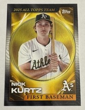 2026 Topps Series 1 - 2025 All Topps Team Nick Kurtz ATT-2 Oakland Athletics