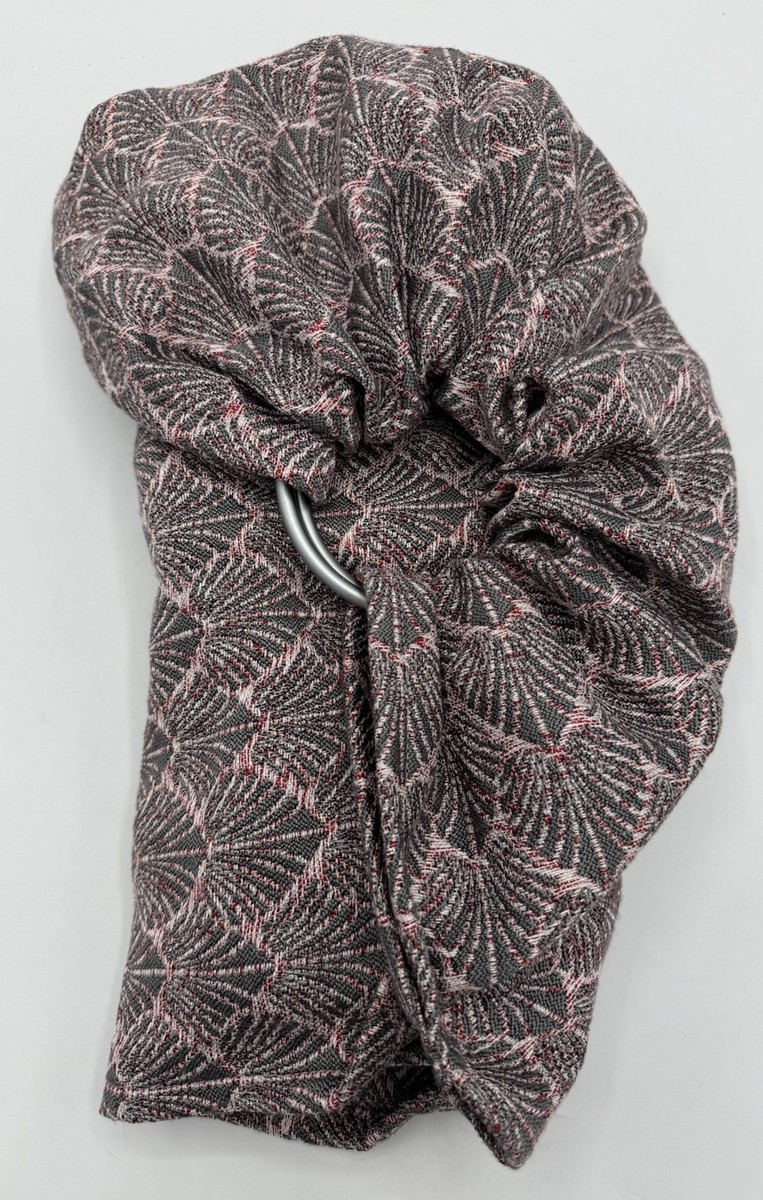 Linuschka Ipomidi Vougue Baby Wrap XL Ring Sling Cotton Silk NEW