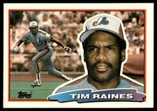 1988 Topps Big Tim Raines Montreal Expos #116