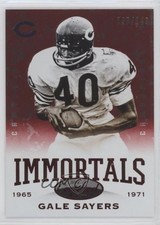 2014 Certified Hot Box Red Camo 37/149 Gale Sayers #187 HOF 0bg8