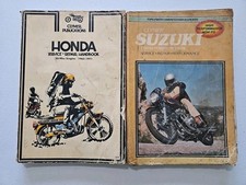 Vintage Clymer Honda 50-90cc 1963-71 & Suzuki GS550 1977-78 Service Manuals