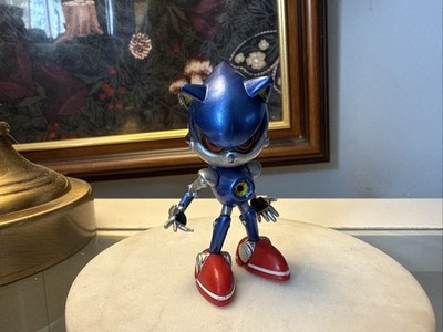 Jazwares Metall Sonic PVC Figur Sega Spielzeug Sonic The Hedgehog 2,5''