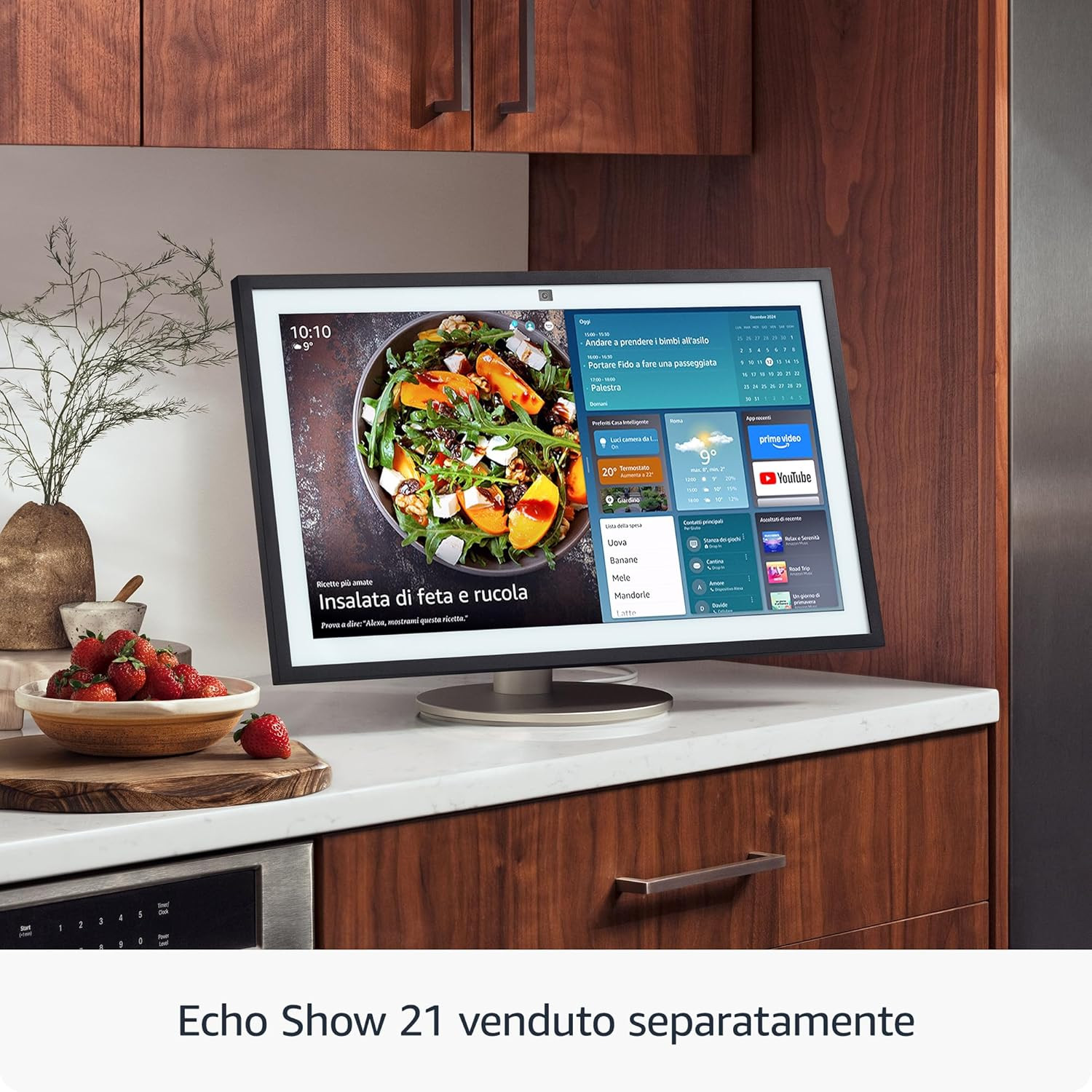 Supporto Premium Echo Show 21 - Solo il Meglio per la Tua Smart Home
