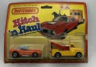 1982 Matchbox Lesney Hitch ‘N Haul Revin’ Rebel & Wreck Truck TP-32