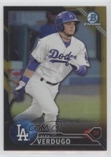 2016 Bowman Chrome Prospects Black & Gold Refractor Alex Verdugo #BCP188 0jy4