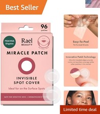 96 Pack Hydrocolloid Pimple Patches - Discreet Spot Coverage for All Skin Types