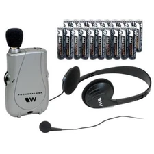 Williams Sound Pocketalker Ultra PKT D1 EH with 20 Batteries
