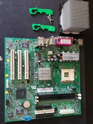 Vintage Intel Motherboard CN-0G1548-70821-37J-H10W,  Rev. A00,  Socket 478