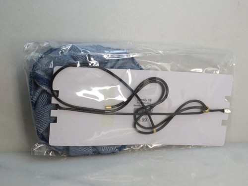SIMPLY 10 DENIM CORD FLOWER CHOKER NWOB LOT OF 3 - Picture 3 of 3