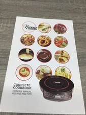 Vintage Precision Nuwave Induction Cooktop Cookbook manual recipes tips