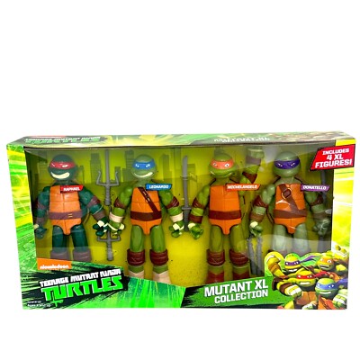 TMNT Teenage Mutant Ninja Turtles Action Figures XL COLLECTION 11'' XLarge Pack 4