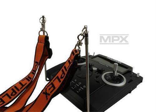 Multiplex / Hitec RC Steckverschluß Sendertragegurt PROFI TX (1 Paar) / 85713 - Bild 3 von 3