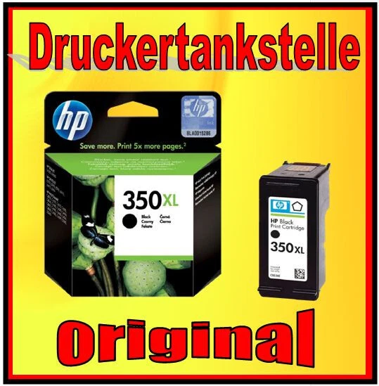 orig. HP 350XL HP 351XL Photosmart C4205 C4270 C4272 C4280 C4340 C4380 C4390 NEU - Bild 2 von 4