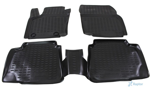 GummifußMatten Gummimatten 3D Passend FüR Ford Mondeo 2007-2014 4 Tlg-image