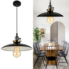 Antique Hanging Ceiling Lamp Warehouse Metal Barn Shade Pendant Lighting Fixture