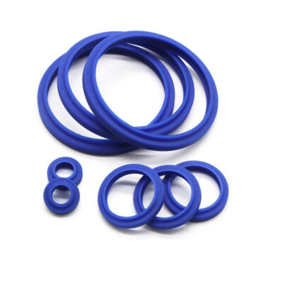 10 PCS DHS Polyurethane Hydraulic Cylinder Oil Seal Gasket O Ring