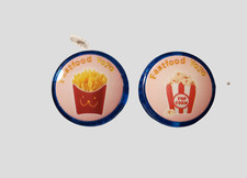 Fast Food Yo Yo With light Toys SET of 2
