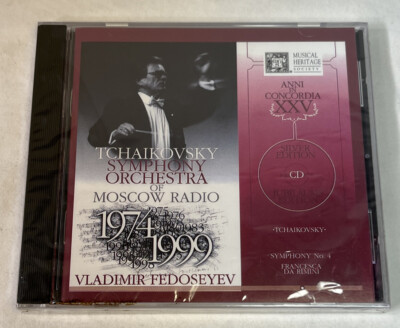 Tchaikovsky Symphony Orchestra Of Moscow Symphony No 4 SEALED NEW CD 2001