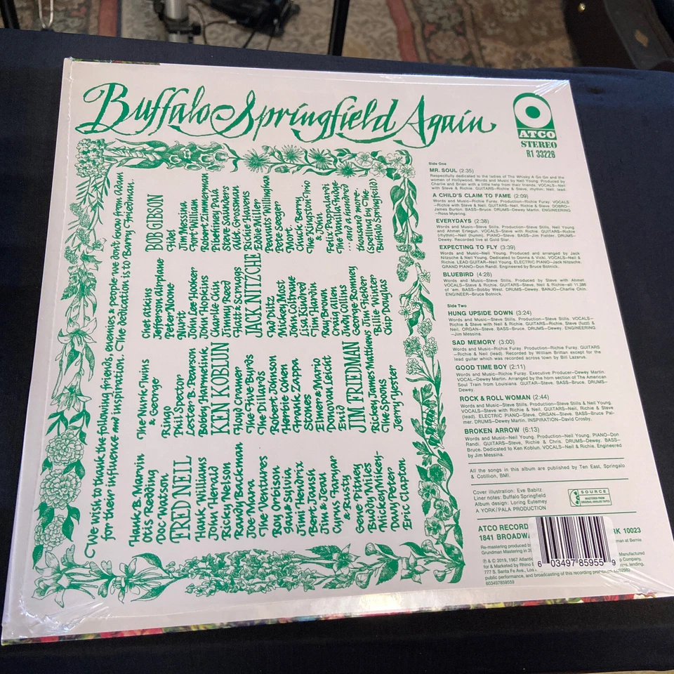 Buffalo Springfield AGAIN Audiophile 180g Vinyl 2019 SEALED NEW MINT! - Image 4 of 4