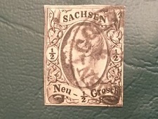 ICOLLECTZONE German Saxony  9 Very Fine used