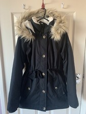 Hollister Coat Black Size Xs