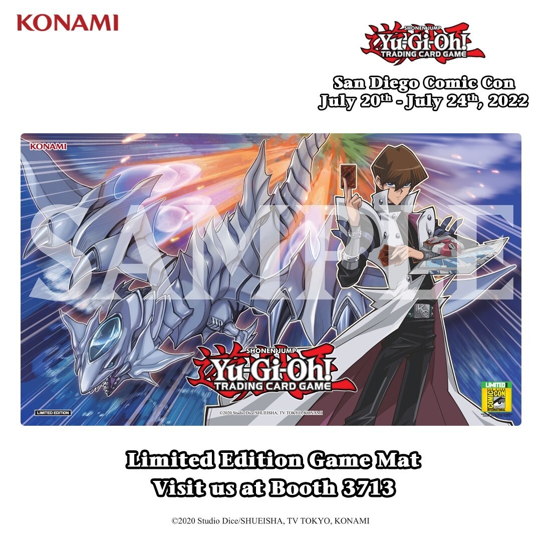 遊戯王　comic con プレイマット SEALED Yu-Gi-Oh! San Diego Comic Con 2022 Playmat | eBay