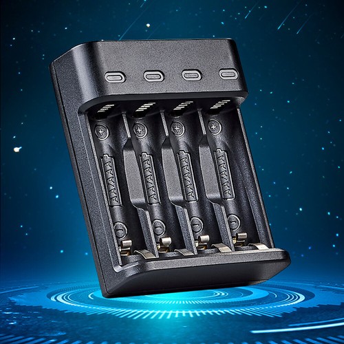 Intelligent Battery Charger 4 Slot For AA AAA NI-MH Rechargeable Batteries Box - Picture 11 of 20