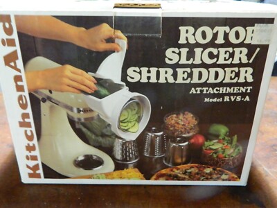 Kitchenaid Plastic Rotor KitchenAid Rotor Vegetable Slicer Attachment Model RVS-A Box ...