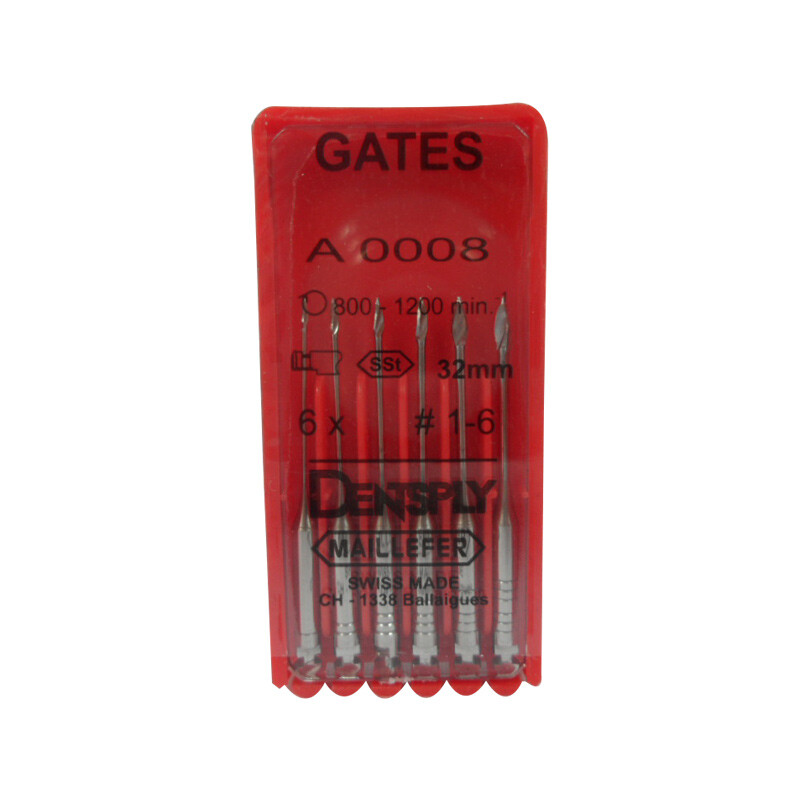 Fresas Gates Glidden 32mm Mani Con 6 Piezas | Meses Sin Interés - Foto 4