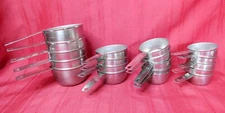 YOU CHOOSE Foley Stainless Nesting Measuring Cups Replacement - Script or Print