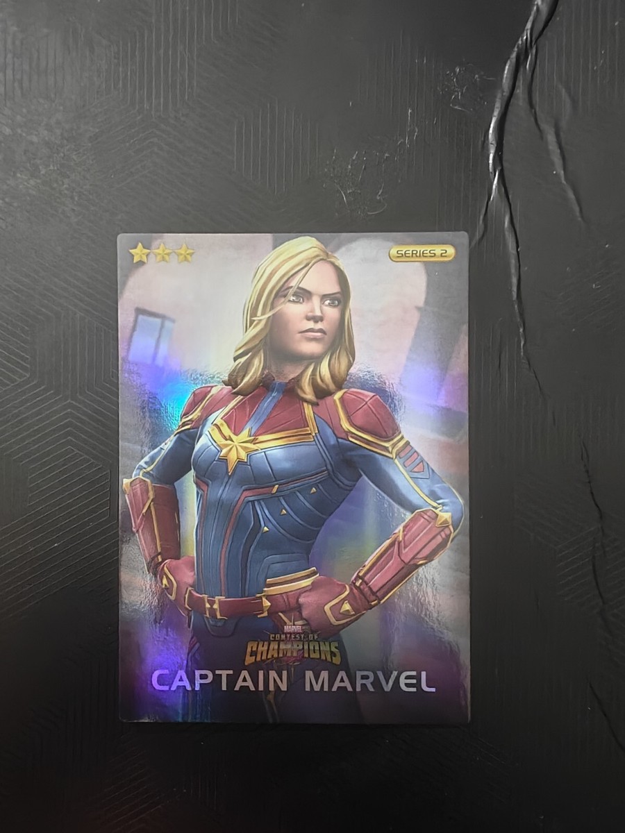 アメコミ・英語　CAPTAIN MARVEL　コンプリート・コレクション Marvel Contest Of Champions Arcade, Ultra Rare Card Captain Marvel