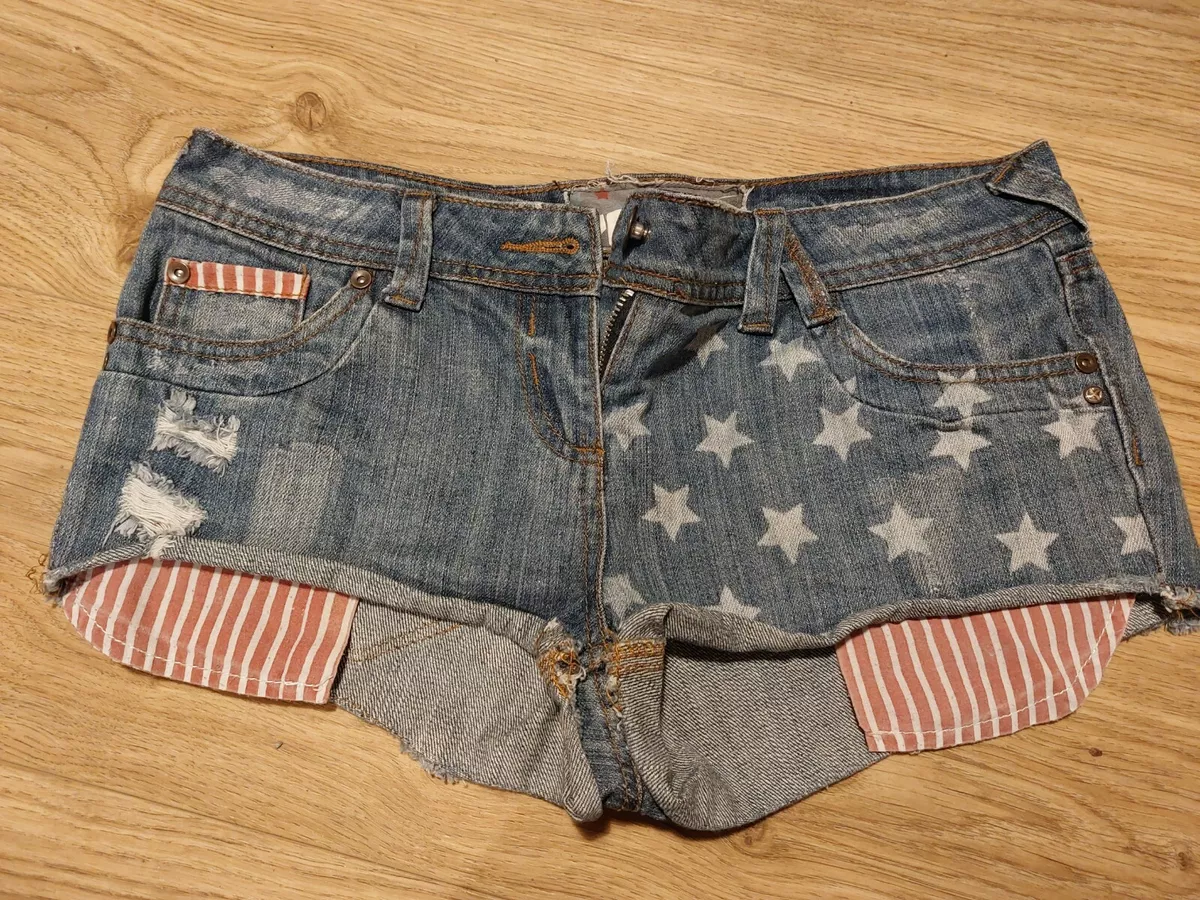 Size 10 denim shorts clearance