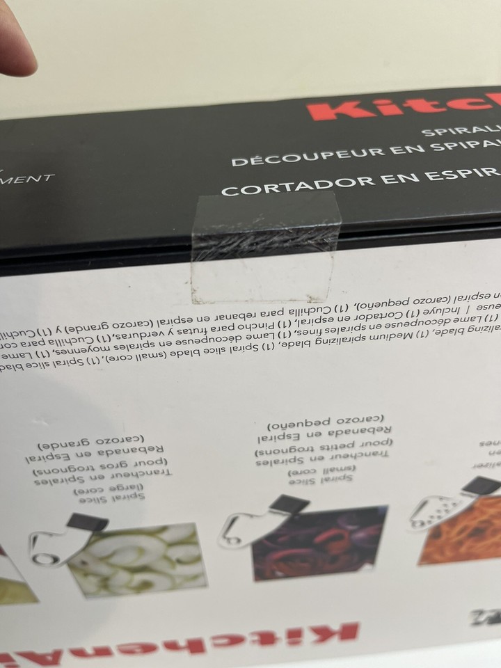 KitchenAid Stand Mixer Attachment Spiralizer, NIB, Sealed eBay