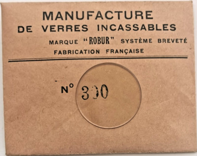 Verre De Montre Plat Plexiglas - Biseau Poli, Diamètres 13.5 à 54.5 Mm