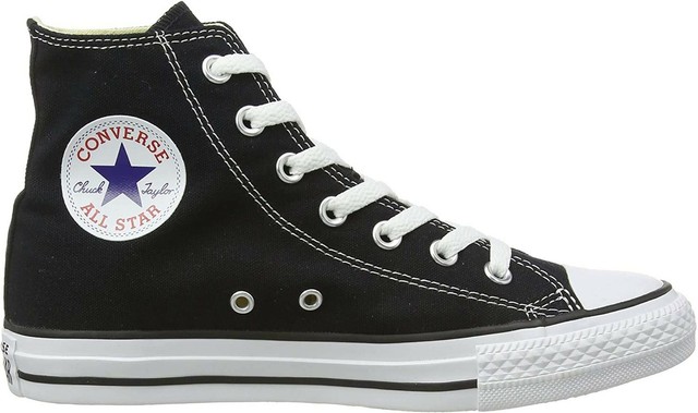converse black old school