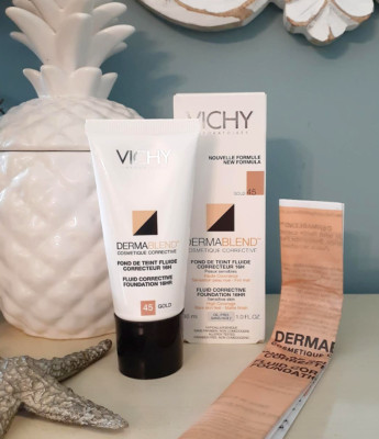 Vichy Dermablend Fluid Corrective Foundation 16HR Gold 45 - original formula