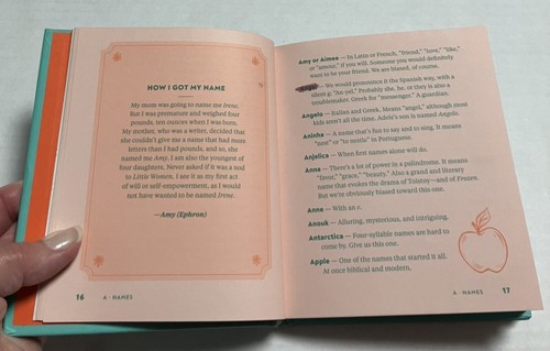 The Amazing Baby Name Book Hardback w Older and Modern Names 2022 First Edition - Picture 4 of 7