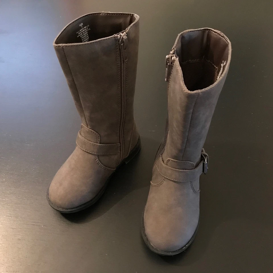 Bota Ryder alta gris con cordones talla 7 para niños pequeños Foto 2 de 4